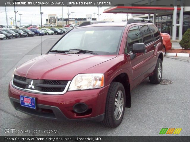 2006 Mitsubishi Endeavor LS AWD in Ultra Red Pearl