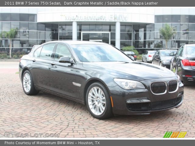 2011 BMW 7 Series 750i Sedan in Dark Graphite Metallic