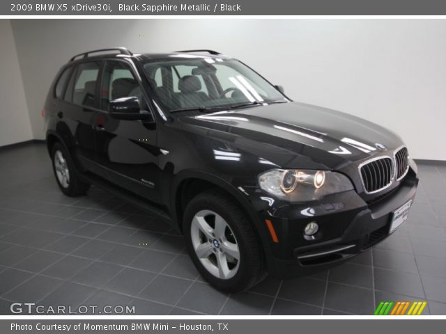 2009 BMW X5 xDrive30i in Black Sapphire Metallic