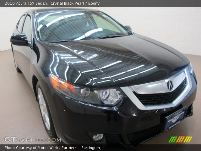 2010 Acura TSX Sedan in Crystal Black Pearl