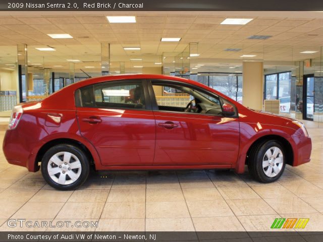 2009 Nissan Sentra 2.0 in Red Brick