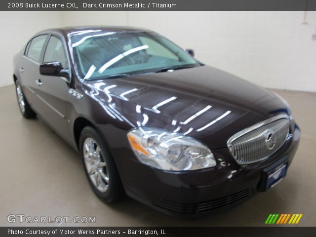 2008 Buick Lucerne CXL in Dark Crimson Metallic