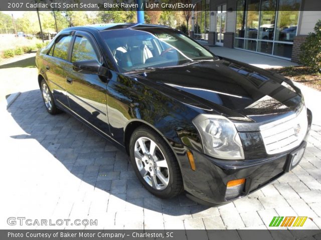 2007 Cadillac CTS Sport Sedan in Black Raven