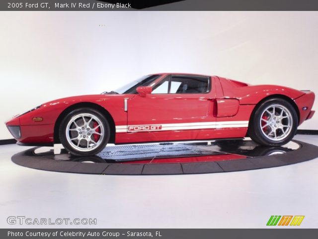 2005 Ford GT  in Mark IV Red