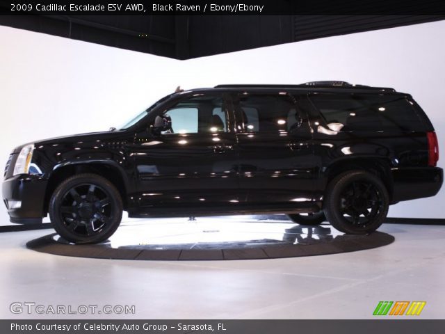 2009 Cadillac Escalade ESV AWD in Black Raven