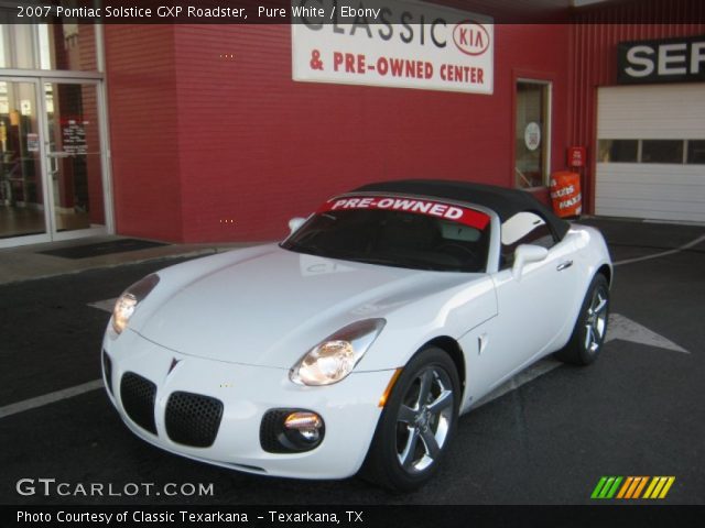 2007 Pontiac Solstice GXP Roadster in Pure White