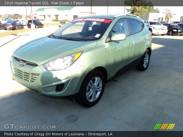 2010 Hyundai Tucson GLS in Kiwi Green