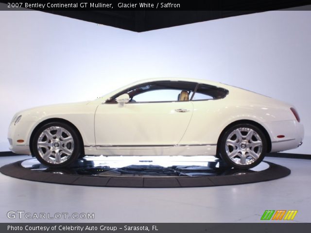 2007 Bentley Continental GT Mulliner in Glacier White