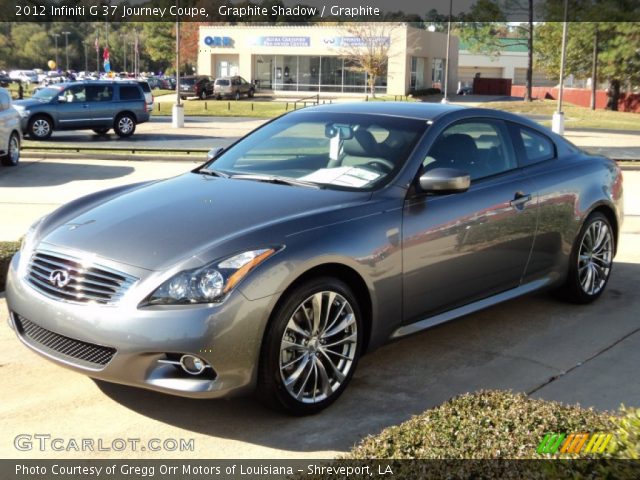2012 Infiniti G 37 Journey Coupe in Graphite Shadow