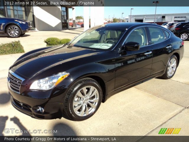 2012 Infiniti M 37 Sedan in Black Obsidian