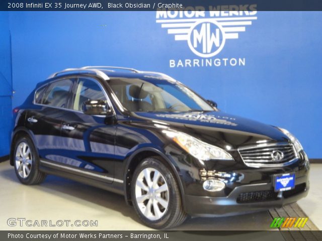 2008 Infiniti EX 35 Journey AWD in Black Obsidian
