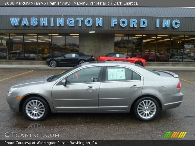 2008 Mercury Milan V6 Premier AWD in Vapor Silver Metallic