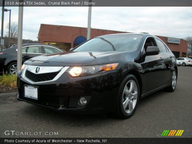 2010 Acura TSX Sedan in Crystal Black Pearl