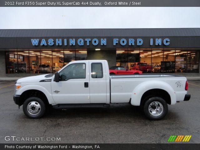 2012 Ford F350 Super Duty XL SuperCab 4x4 Dually in Oxford White