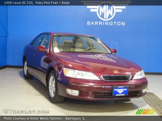 1998 Lexus ES 300 in Ruby Red Pearl