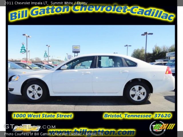 2011 Chevrolet Impala LT in Summit White
