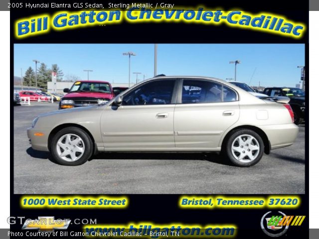 2005 Hyundai Elantra GLS Sedan in Sterling Metallic