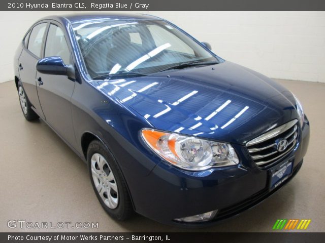 2010 Hyundai Elantra GLS in Regatta Blue