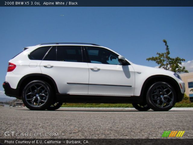 2008 BMW X5 3.0si in Alpine White