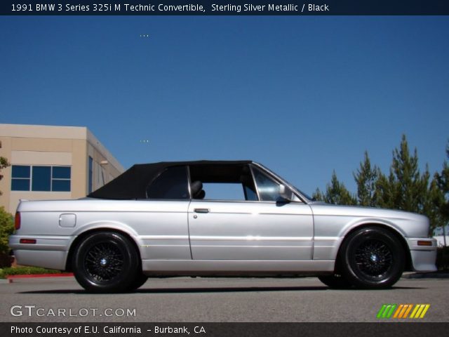 1991 BMW 3 Series 325i M Technic Convertible in Sterling Silver Metallic