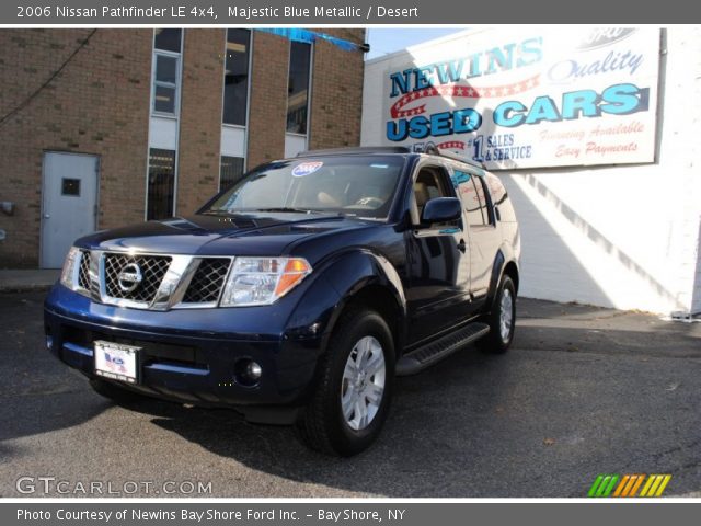 2006 Nissan pathfinder blue