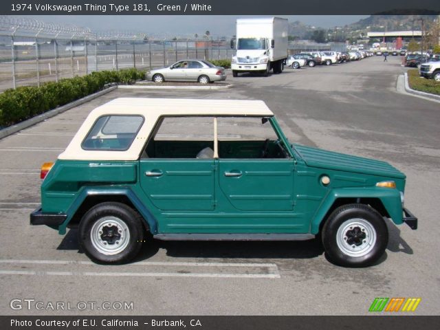 1974 Volkswagen Thing Type 181 in Green
