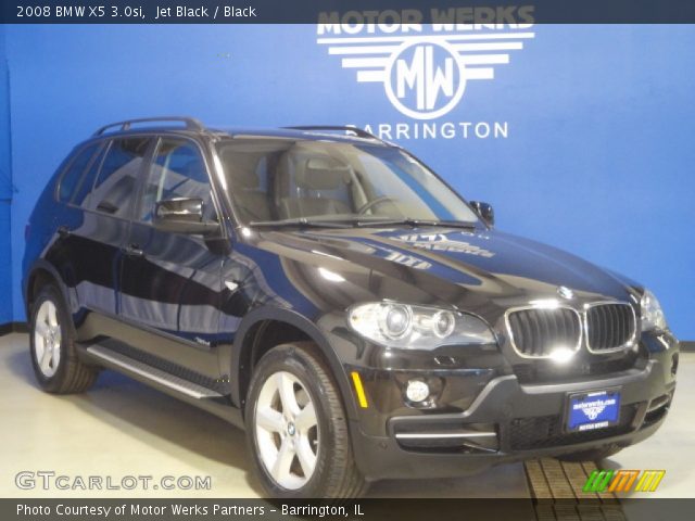 2008 BMW X5 3.0si in Jet Black