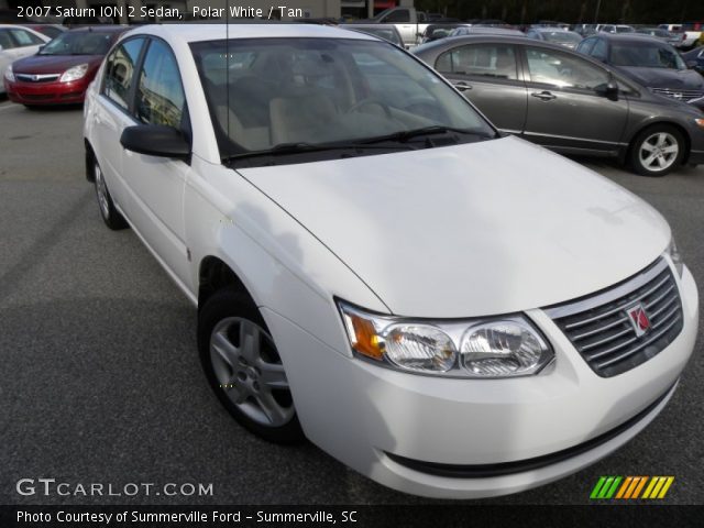 2007 Saturn ION 2 Sedan in Polar White