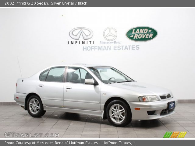 2002 Infiniti G 20 Sedan in Silver Crystal