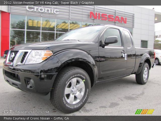 2012 Nissan Frontier SV V6 King Cab in Super Black