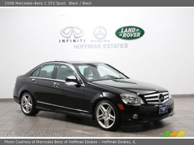2008 Mercedes-Benz C 350 Sport in Black