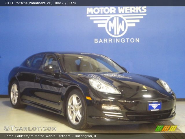 2011 Porsche Panamera V6 in Black