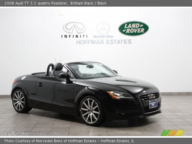 2008 Audi TT 3.2 quattro Roadster in Brilliant Black