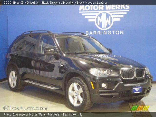 2009 BMW X5 xDrive30i in Black Sapphire Metallic