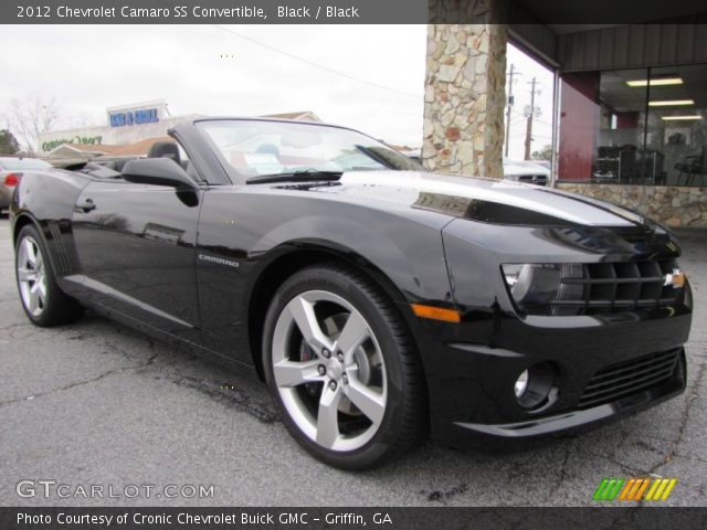 2012 Chevrolet Camaro SS Convertible in Black