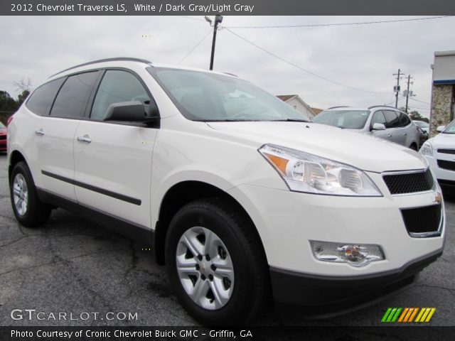 2012 Chevrolet Traverse LS in White