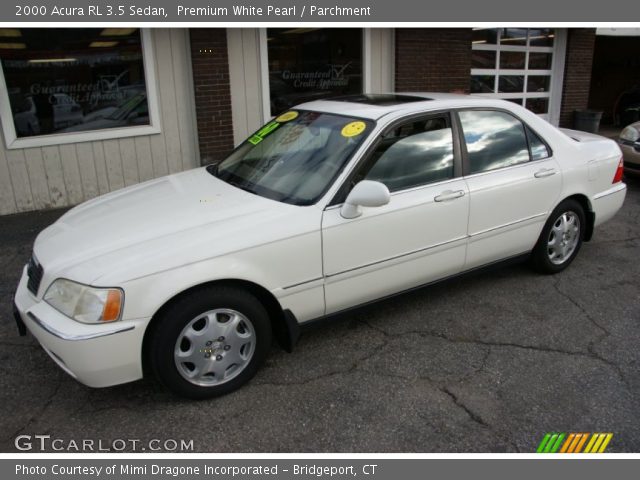 2000 Acura RL 3.5 Sedan in Premium White Pearl