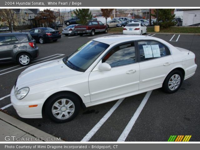 2004 Hyundai Sonata  in White Pearl