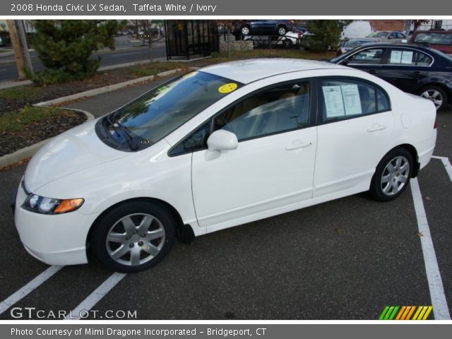 2008 Honda Civic LX Sedan in Taffeta White