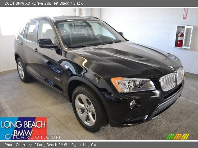 2011 BMW X3 xDrive 28i in Jet Black