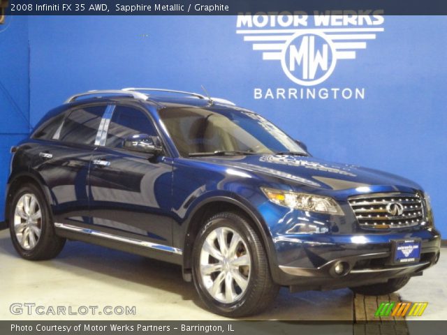 2008 Infiniti FX 35 AWD in Sapphire Metallic