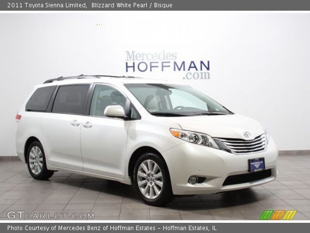 2011 Toyota Sienna Limited in Blizzard White Pearl