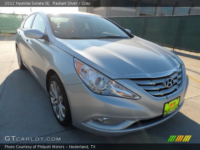 2012 Hyundai Sonata SE in Radiant Silver