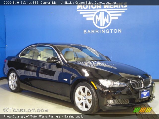 2009 BMW 3 Series 335i Convertible in Jet Black