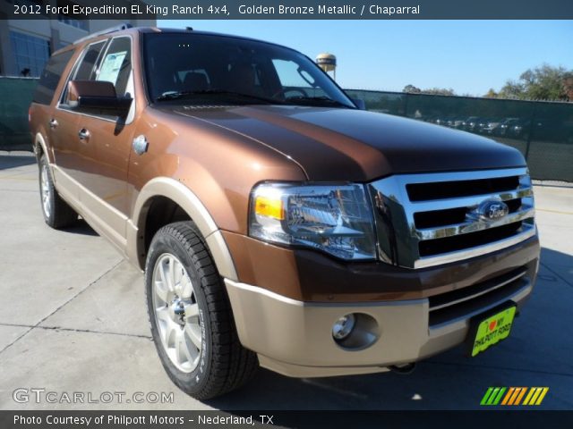 2012 Ford Expedition EL King Ranch 4x4 in Golden Bronze Metallic