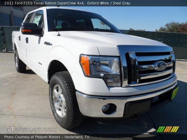 2011 Ford F150 Texas Edition SuperCrew 4x4 in Oxford White