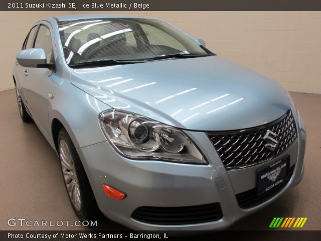 2011 Suzuki Kizashi SE in Ice Blue Metallic