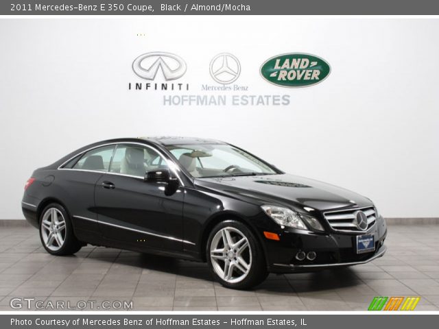 2011 Mercedes-Benz E 350 Coupe in Black