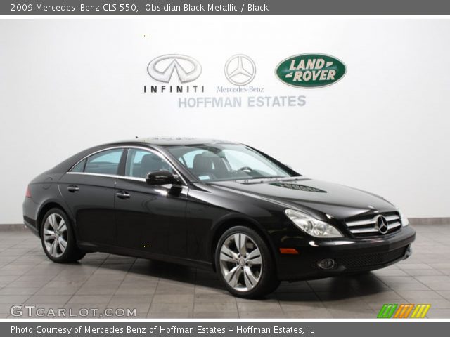 2009 Mercedes-Benz CLS 550 in Obsidian Black Metallic