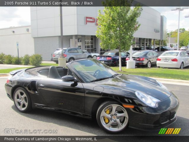 2005 Porsche 911 Turbo S Cabriolet in Black